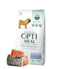 OptiMeal suché krmivo pre psov s lososom Hypoallergenic 1,5 kg