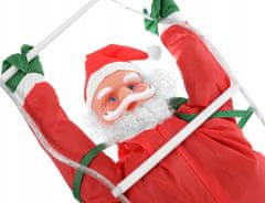 Iso Trade ISO Santa Claus na rebríku 95 LED, 240 cm