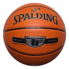 Spalding Lopty basketball oranžová 7 Silver TF