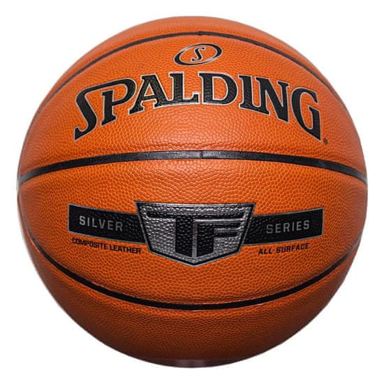 Spalding Lopty basketball oranžová 7 Silver TF