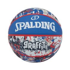 Spalding Lopty basketball modrá 7 Graffitti