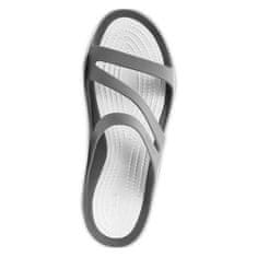 Crocs Sandále sivá 36 EU Swiftwater Sandal