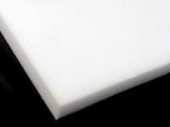 Molitanová doska 100x120 cm - biela