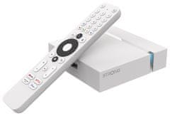 STRONG android box SRT LEAP-S3+/ 4K UHD/ H.265/HEVC/ NETFLIX/ O2 TV/ HBO Max/ HDMI/ USB/ LAN/ Wi-Fi/ Android TV 11