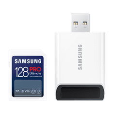SAMSUNG SDXC 128GB PRE ULTIMATE + USB adaptér