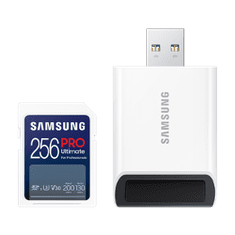 SAMSUNG SDXC 256GB PRE ULTIMATE + USB adaptér
