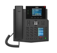 X4U SIP telefón 2,8"bar.disp.+ 2,4" disp., 12SIP, 3link.tl., 30DSS hr., dual Gbit