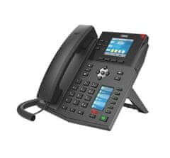 Fanvil X4U SIP telefón 2,8"bar.disp.+ 2,4" disp., 12SIP, 3link.tl., 30DSS hr., dual Gbit