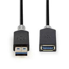 Nedis CCBW61010AT20 - USB 3.0 Kábel | A Zástrčka - A Zásuvka | 2 m | Antracit