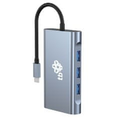 TB TOUCH USB C 8v1 - 2x HDMI, USB, VGA, RJ45, PD