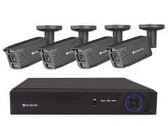 Kamerový set Securia Pro NVR4CHV4S-B IP, 4Mpx, 4 kamery, PoE NVR, čierna