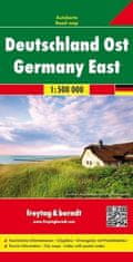 Freytag & Berndt AK 0222 Nemecko východ 1:500 000 / automapa + mapa voľného času