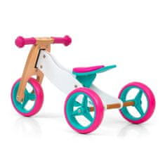 MILLY MALLY Detské multifunkčné odrážadlo bicykel 2v1 Milly Mally JAKE Classic Candy 