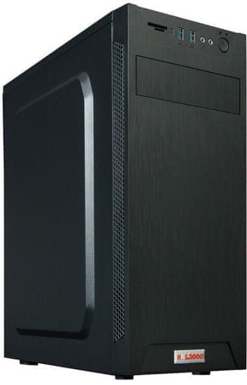 HAL3000 EliteWork 124 (AMD Ryzen 5 8600G) (PCHS2702), čierna