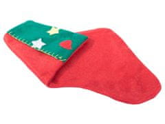 Sobex Vianočný darček ponožka Santa Claus taška