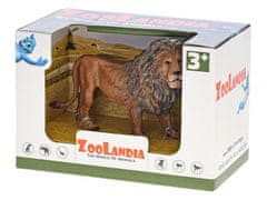 Mikro Trading Zoolandia lev/levica s mláďatom 13cm v krabičke
