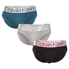 Calvin Klein 3PACK pánske slipy viacfarebné (NB3129A-NA9) - veľkosť M