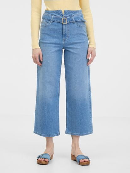 Orsay Svetlomodré dámske džínsy so širokými nohavicami
