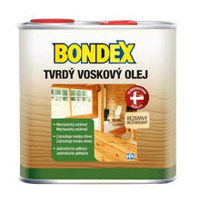 Bondex BONDEX - Tvrdý voskový olej bezfarebný 2,5 L