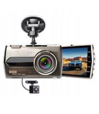 GORDON  G487 Kamera do auta s parkovacou kamerou, FULL HD, LCD 4"
