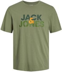 Jack&Jones Pánske pyžamo JACULA Standard Fit 12255000 Oil Green (Veľkosť L)
