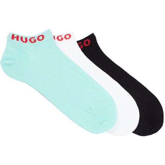 Hugo Boss 3 PACK - dámske ponožky HUGO 50516397-962