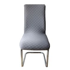 Home Elements  Poťah na stoličku sada 4 ks, 45 x 45 x 55 cm, šedý