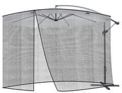 Malatec Záhradný dáždnik moskytiéra 3,5m - čierna
