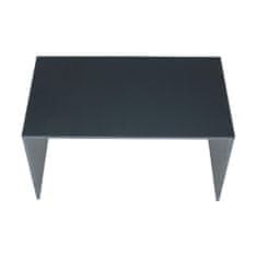 KONDELA PC stôl, grafit/biela, RIOMA NEW TYP 11