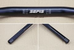 SEFIS MSD1 riadidlá 22mm - Farba riadidiel : Lesklá čierna