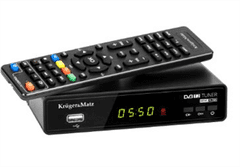 Krüger&Matz Set-top box KRUGER & MATZ KM0550A, DVB-T2 H.265, scart