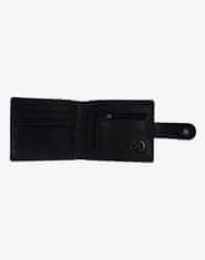 MEATFLY Pánska kožená peňaženka Nathan Premium Black
