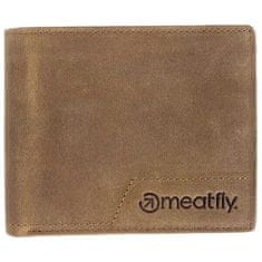MEATFLY Pánska kožená peňaženka Eliot Premium Oak