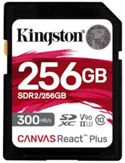 Kingston Canvas React Plus sacure Digital (SDXC), 256GB (SDR2/256GB)