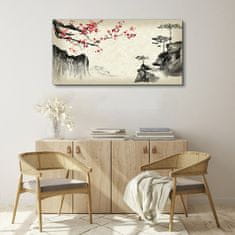 COLORAY.SK Obraz na plátne Ázijské čerešňové stromy 120x60 cm