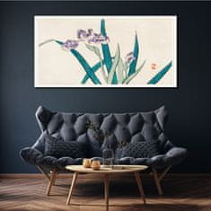 COLORAY.SK Obraz na plátne Ázijské kvety kreslenie 140x70 cm
