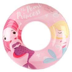 bHome Detský nafukovací kruh Perlová princezná 60cm s úchytmi