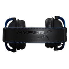 HyperX Slúchadlá s mikrofónom Cloud Gaming pro PS4 - černý/ modrý