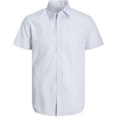 Jack&Jones Pánska košeľa JJJOE Slim Fit 12248201 White (Veľkosť L)