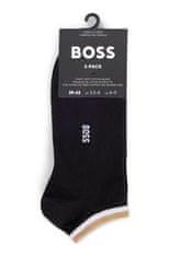 Hugo Boss 2 PACK - pánske ponožky BOSS 50491192-001 (Veľkosť 39-42)