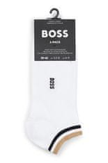 Hugo Boss 2 PACK - pánske ponožky BOSS 50491192-100 (Veľkosť 39-42)