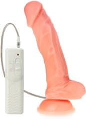 XSARA Vibrační penis napřísavce realistický vibrátor dildo - 73166846