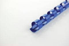 GBC Chrbty plastové 6 mm, modré, 100 ks