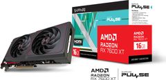 Sapphire PULsa AMD RADEON RX 7600 XT 16GB, 16GB GDDR6