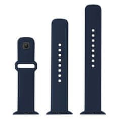 FIXED Set silikonových řemínků Silicone Sporty Strap pro Apple Watch Ultra 49mm FIXSST2-1029-BL, modrý