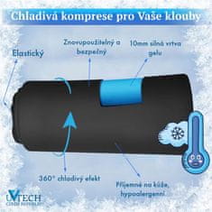 UVtech Ice-1 Chladiaci gélový návlek na koleno a lakeť Velikost: L