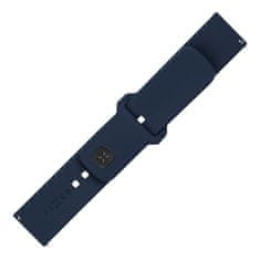 FIXED Set silikonových řemínků Silicone Sporty Strap s Quick Release 20mm pro smartwatch FIXSST2-20MM-BL, modrý