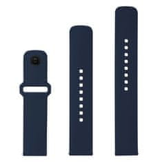 FIXED Set silikonových řemínků Silicone Sporty Strap s Quick Release 20mm pro smartwatch FIXSST2-20MM-BL, modrý