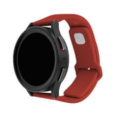 FIXED Set silikonových řemínků Silicone Sporty Strap s Quick Release 20mm pro smartwatch FIXSST2-20MM-RD, červený