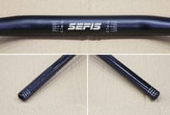 SEFIS MSDZ9 riadidlá 22mm - Farba riadidiel : Matná čierna